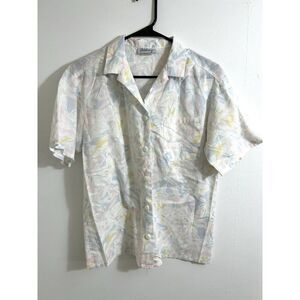 Siblings Men's Multicolor Shirt Short sleeve  Print SZ Small